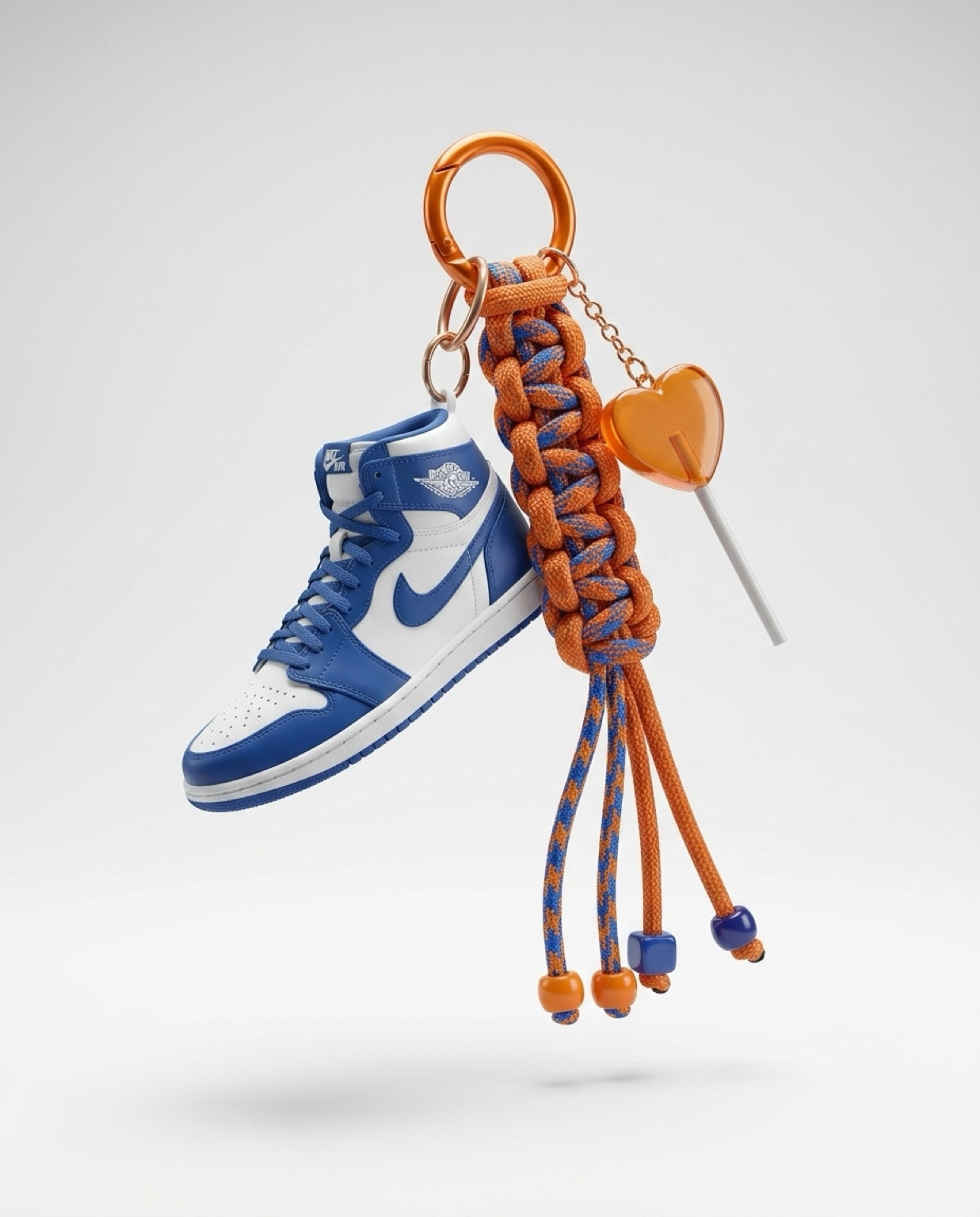 Game Time! Knicks Paracord Keychain