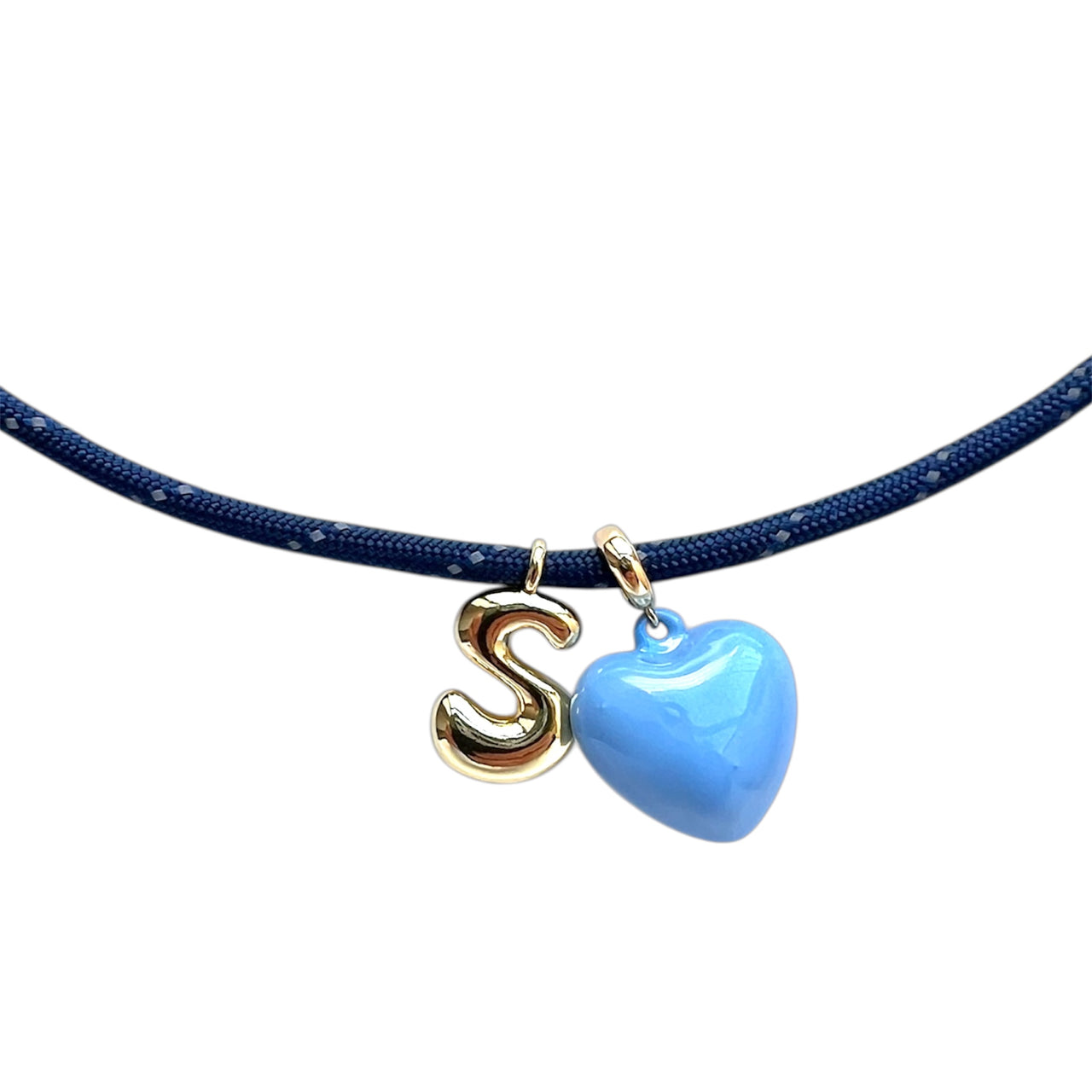 Heart+ Initial - Paracord Necklace